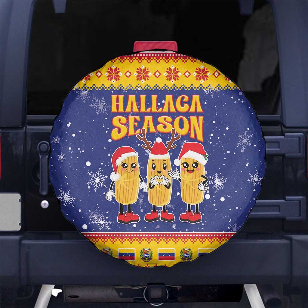 Venezuela Christmas Spare Tire Cover Hallaca Season - Wonder Print Shop