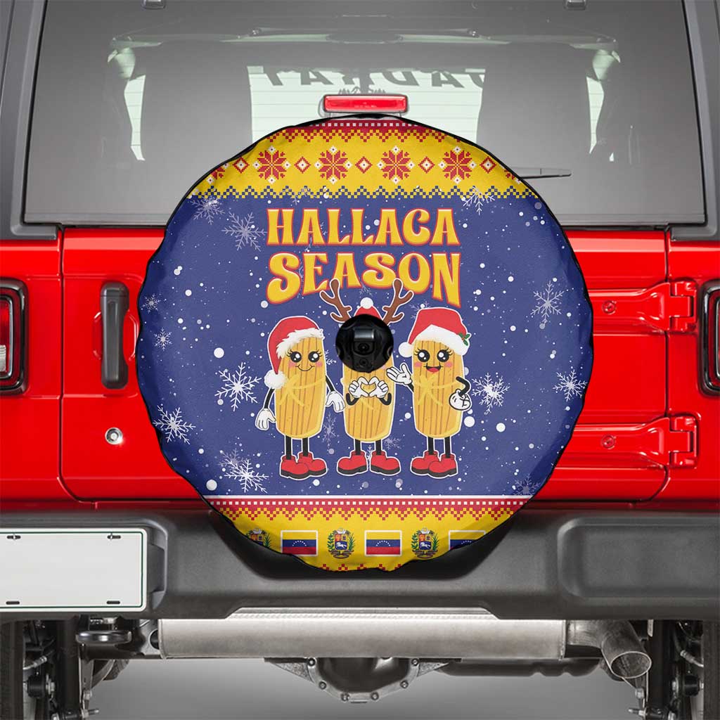 Venezuela Christmas Spare Tire Cover Hallaca Season - Wonder Print Shop