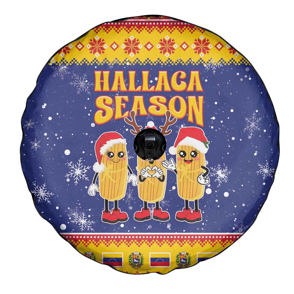 Venezuela Christmas Spare Tire Cover Hallaca Season - Wonder Print Shop