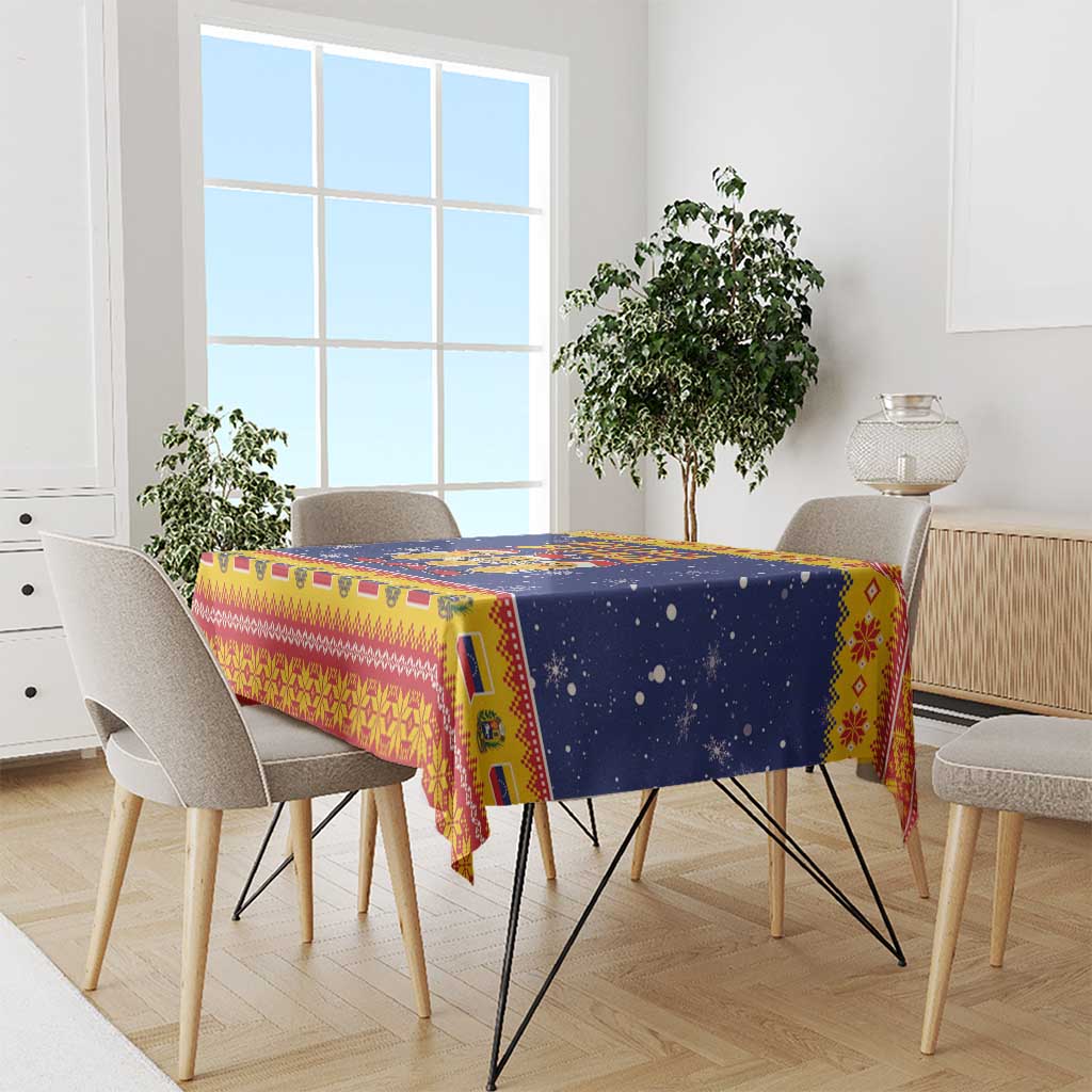 Venezuela Christmas Tablecloth Hallaca Season - Wonder Print Shop