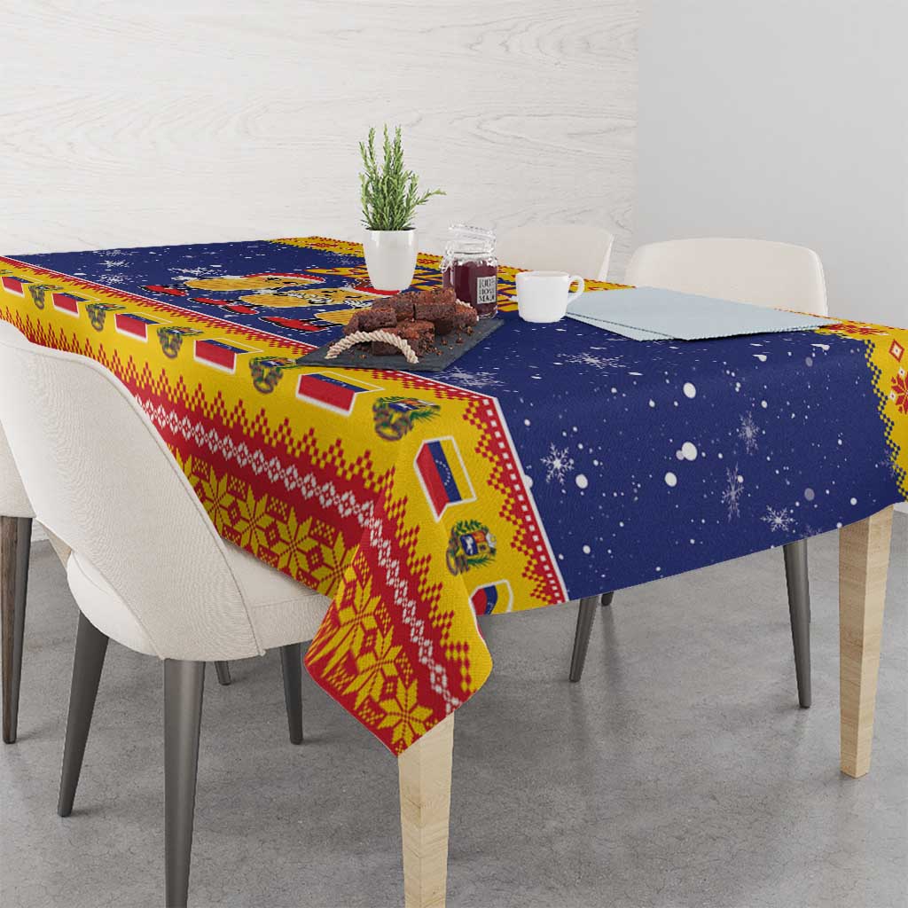 Venezuela Christmas Tablecloth Hallaca Season - Wonder Print Shop