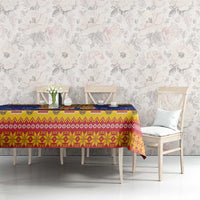 Venezuela Christmas Tablecloth Hallaca Season - Wonder Print Shop