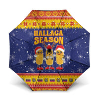 Venezuela Christmas Umbrella Hallaca Season - Wonder Print Shop