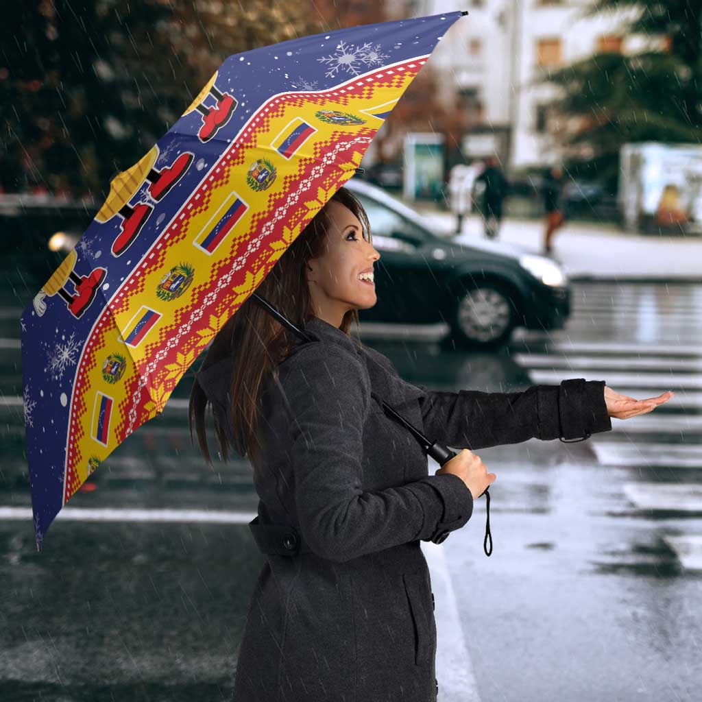 Venezuela Christmas Umbrella Hallaca Season - Wonder Print Shop