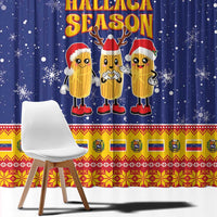 Venezuela Christmas Window Curtain Hallaca Season - Wonder Print Shop
