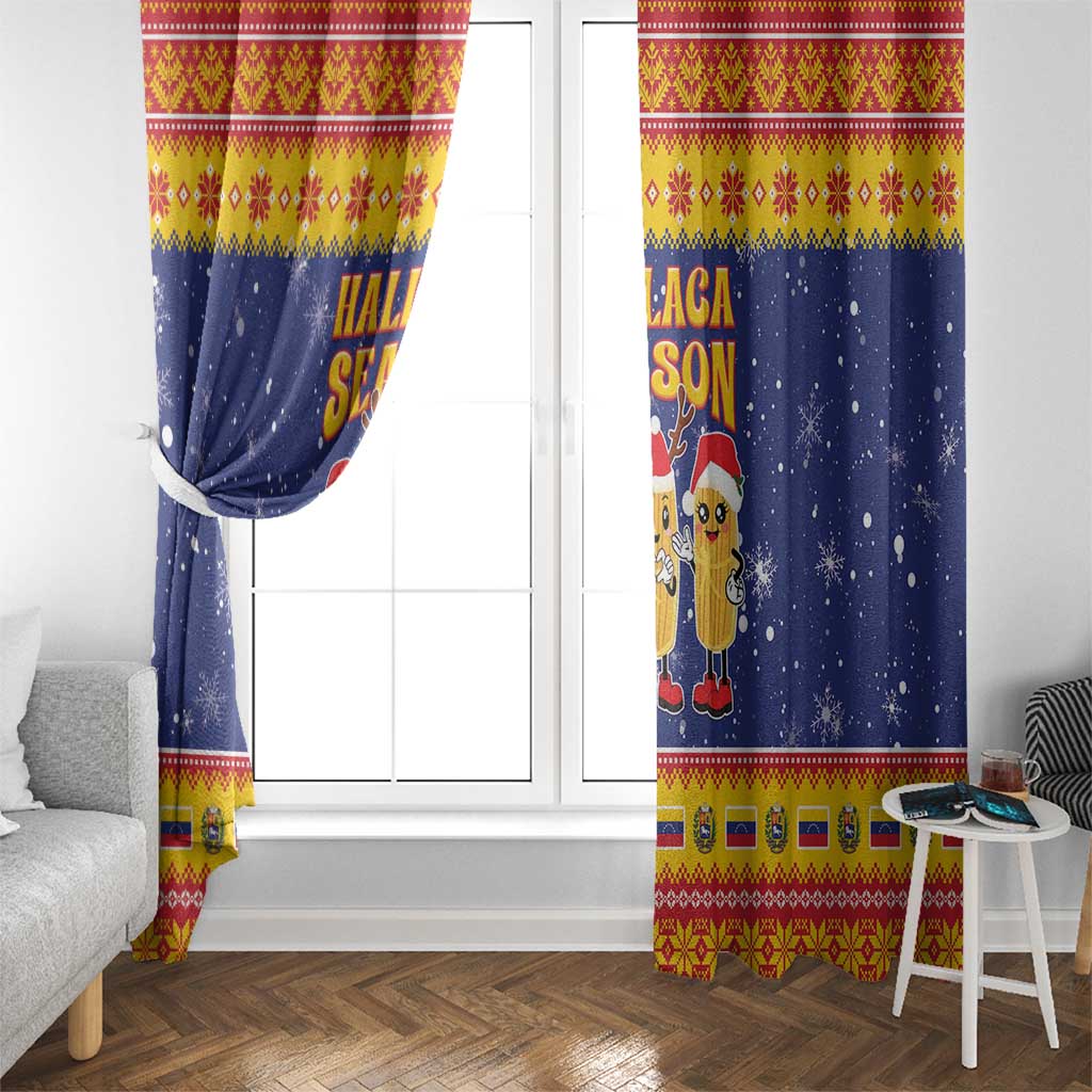 Venezuela Christmas Window Curtain Hallaca Season - Wonder Print Shop