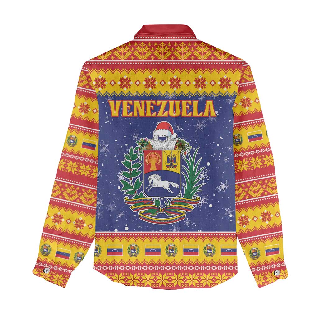 Venezuela Christmas Women Casual Shirt Hallaca Season - Wonder Print Shop