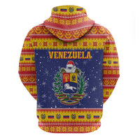 Venezuela Christmas Zip Hoodie Hallaca Season - Wonder Print Shop