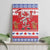 Canada Christmas Canvas Wall Art Dabbing Santa Groundhog Funny Style LT05 - Wonder Print Shop