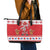 Canada Christmas Leather Tote Bag Dabbing Santa Groundhog Funny Style LT05 - Wonder Print Shop