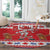Canada Christmas Round Carpet Dabbing Santa Groundhog Funny Style
