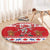Canada Christmas Round Carpet Dabbing Santa Groundhog Funny Style