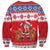 Canada Christmas Sweatshirt Dabbing Santa Groundhog Funny Style LT05 - Wonder Print Shop