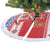 Canada Christmas Tree Skirt Dabbing Santa Groundhog Funny Style LT05 - Wonder Print Shop