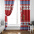 Canada Christmas Window Curtain Dabbing Santa Groundhog Funny Style LT05 - Wonder Print Shop