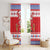 Canada Christmas Window Curtain Dabbing Santa Groundhog Funny Style LT05 - Wonder Print Shop