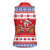 Canada Christmas Women Sleeveless Polo Shirt Dabbing Santa Groundhog Funny Style LT05 - Wonder Print Shop