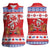 Canada Christmas Women Sleeveless Polo Shirt Dabbing Santa Groundhog Funny Style LT05 - Wonder Print Shop