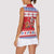 Canada Christmas Women Sleeveless Polo Shirt Dabbing Santa Groundhog Funny Style LT05 - Wonder Print Shop
