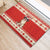 Switzerland Christmas Rubber Doormat Cute Saint Bernard Merry Woofmas LT05 - Wonder Print Shop