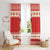 Switzerland Christmas Window Curtain Cute Saint Bernard Merry Woofmas LT05 - Wonder Print Shop