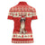 Switzerland Christmas Women Polo Shirt Cute Saint Bernard Merry Woofmas LT05 - Wonder Print Shop