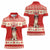 Switzerland Christmas Women Polo Shirt Cute Saint Bernard Merry Woofmas LT05 - Wonder Print Shop