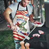 Hands Off Portland Apron Resist Frog - Wonder Print Shop