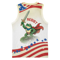 Hands Off Portland Basketball Jersey Resist Frog - Wonder Print Shop