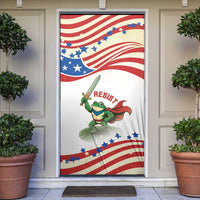 Hands Off Portland Door Cover Resist Frog - Wonder Print Shop