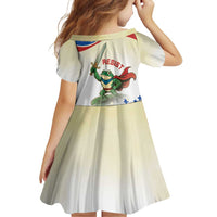 Hands Off Portland Family Matching Off Shoulder Short Dress and Hawaiian Shirt Resist Frog - Wonder Print Shop
