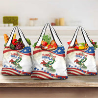 Hands Off Portland Grocery Bag Resist Frog - Wonder Print Shop