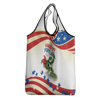 Hands Off Portland Grocery Bag Resist Frog - Wonder Print Shop