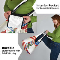 Hands Off Portland Grocery Bag Resist Frog - Wonder Print Shop