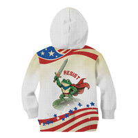 Hands Off Portland Kid Hoodie Resist Frog - Wonder Print Shop
