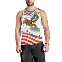 Hands Off Portland Men Tank Top Resist Frog - Wonder Print Shop