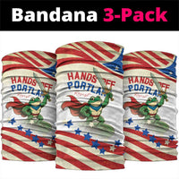 Hands Off Portland Neck Gaiter Resist Frog - Wonder Print Shop