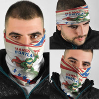 Hands Off Portland Neck Gaiter Resist Frog - Wonder Print Shop