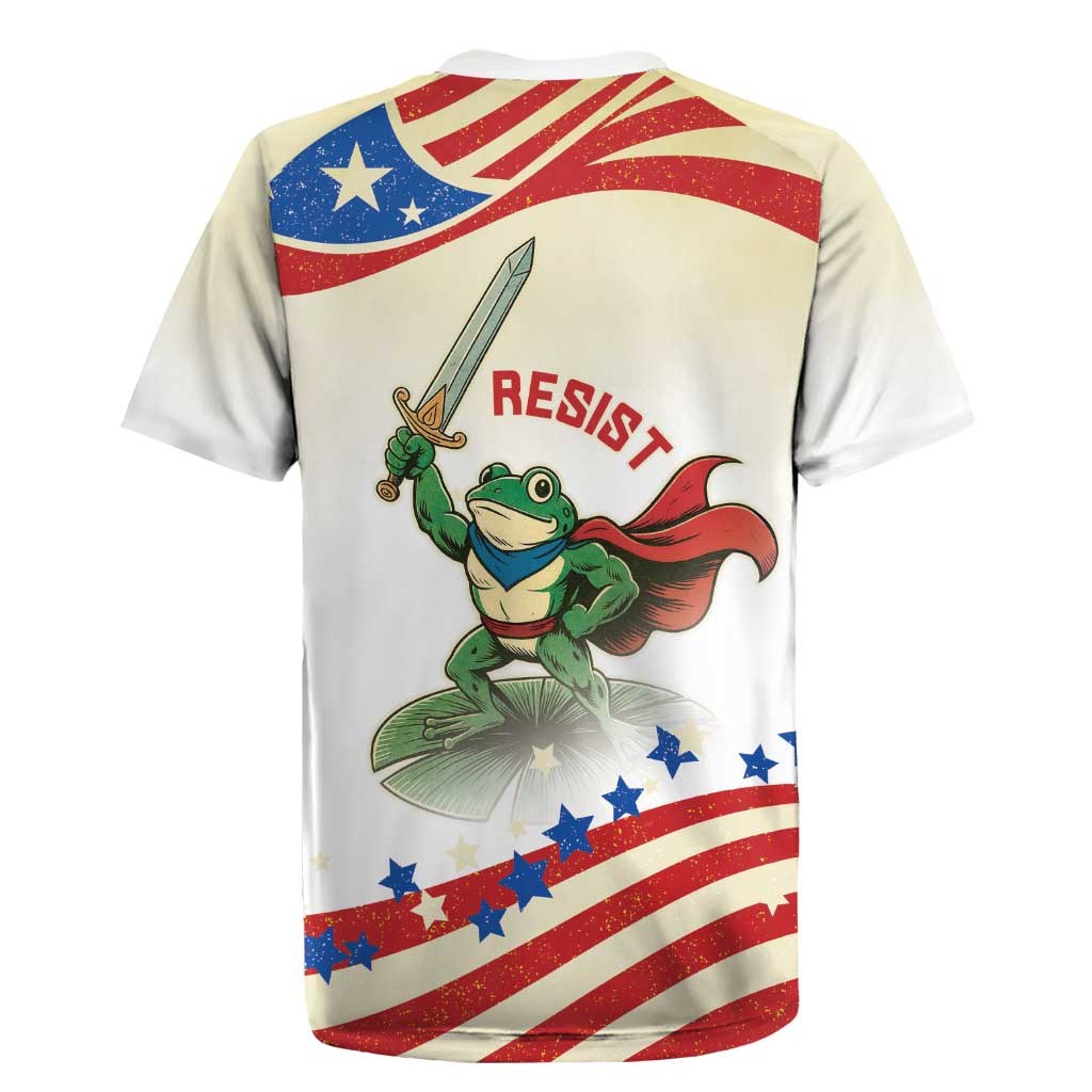Hands Off Portland Rugby Jersey Resist Frog - Wonder Print Shop