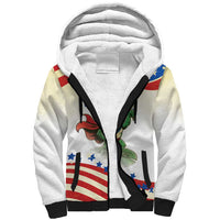 Hands Off Portland Sherpa Hoodie Resist Frog - Wonder Print Shop