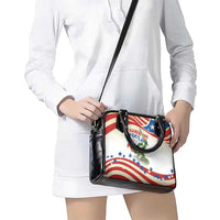 Hands Off Portland Shoulder Handbag Resist Frog - Wonder Print Shop