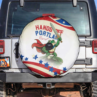 Hands Off Portland Spare Tire Cover Resist Frog - Wonder Print Shop