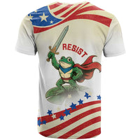 Hands Off Portland T Shirt Resist Frog - Wonder Print Shop