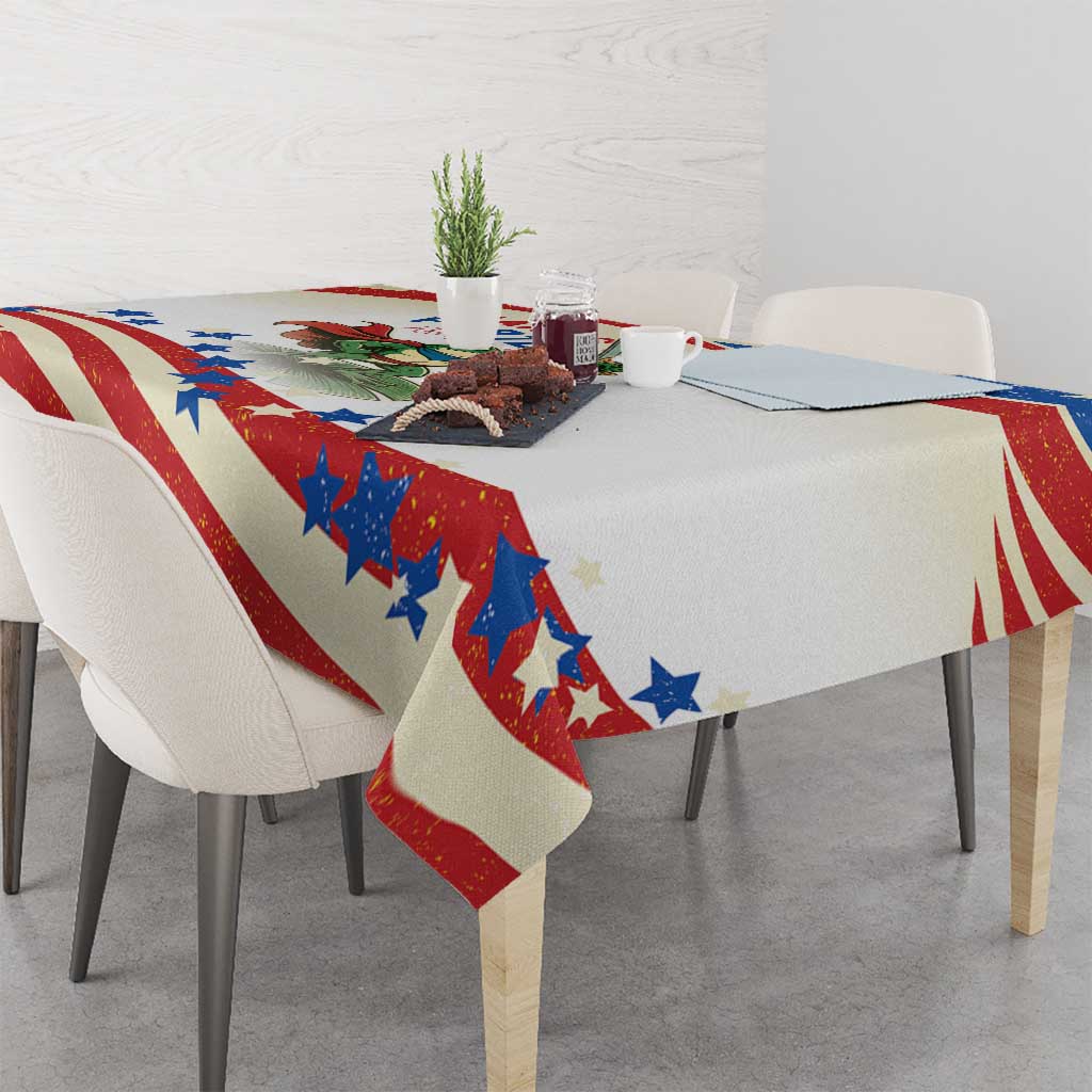 Hands Off Portland Tablecloth Resist Frog - Wonder Print Shop