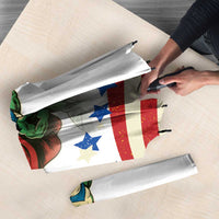 Hands Off Portland Umbrella Resist Frog - Wonder Print Shop