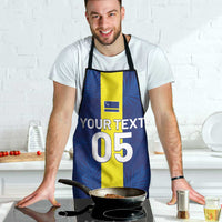 Custom Curacao Football Apron Go Champions Flag Style - Wonder Print Shop