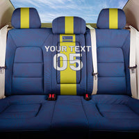 Custom Curacao Football Back Car Seat Cover Go Champions Flag Style - Wonder Print Shop