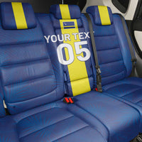 Custom Curacao Football Back Car Seat Cover Go Champions Flag Style - Wonder Print Shop