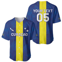 Custom Curacao Football Baseball Jersey Go Champions Flag Style - Wonder Print Shop