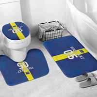 Custom Curacao Football Bathroom Set Go Champions Flag Style - Wonder Print Shop